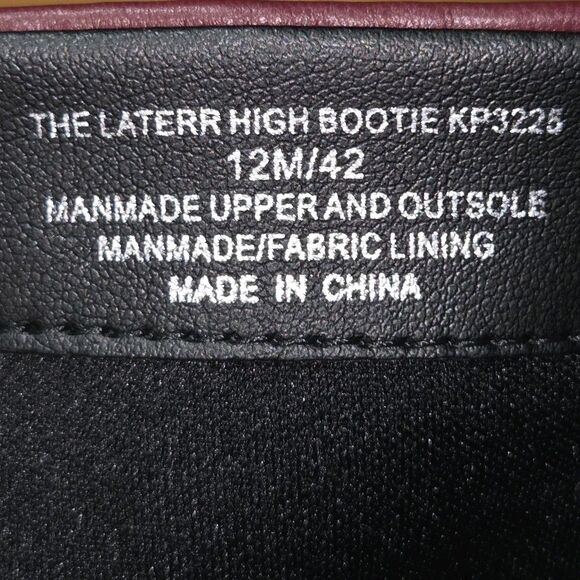 Katy Perry Women's The Laterr High Bootie Cranberry Ankle Fashion Boots Size 12M - Picture 3 of 16